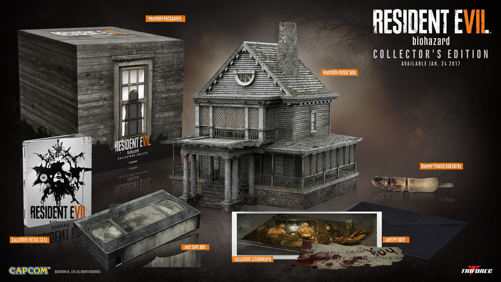 Fuente: Gamespot - Resident Evil 7 Collector's Edition