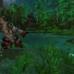 Pandaren_Monk_with_a_Mirror_Strider_at_Glassfin_Lake_in_the_Jade_Forest