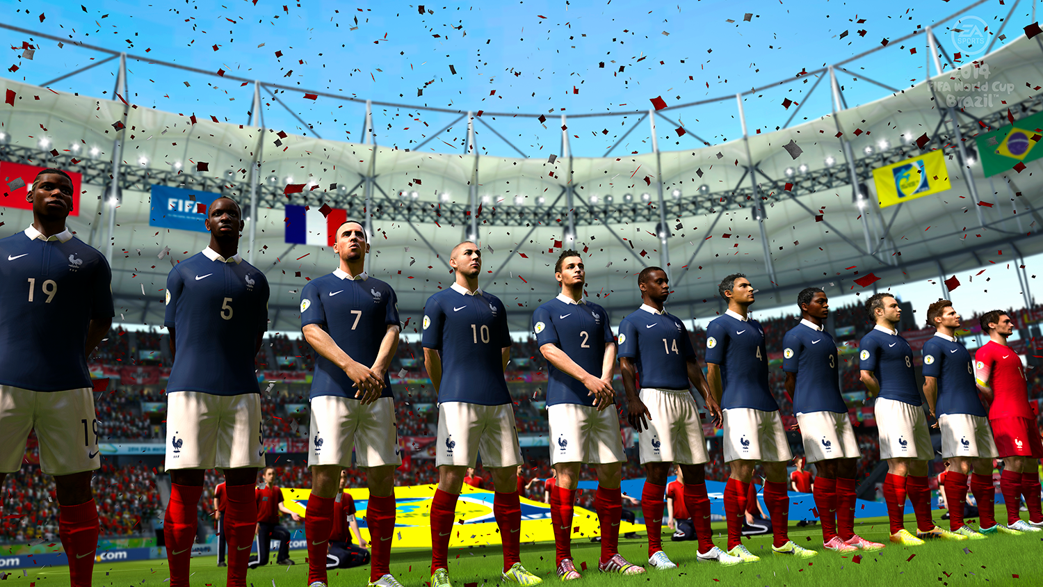 Así se ve el juego del mundial, EA Sports 2014 FIFA World Cup Brazil