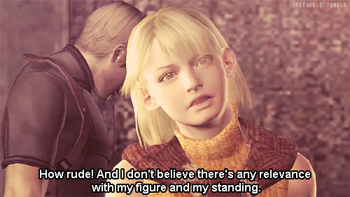 no but Ashley is actually awesome in the remake frfr #residentevil4 #r