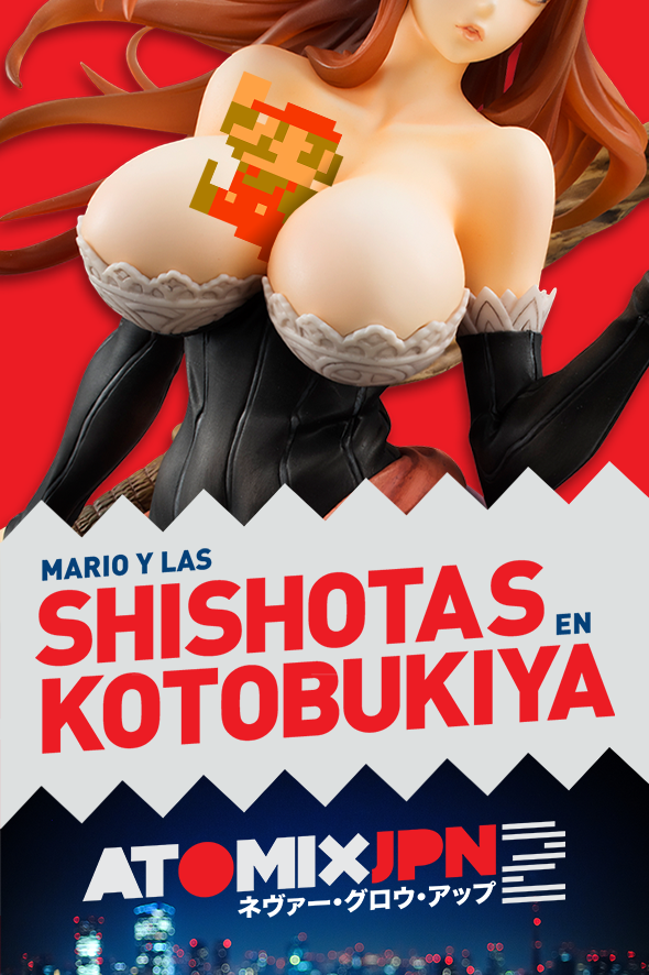 MARIO Y LAS SHISHOTAS EN KOTOBUKIYA #ATOMIXJPN2