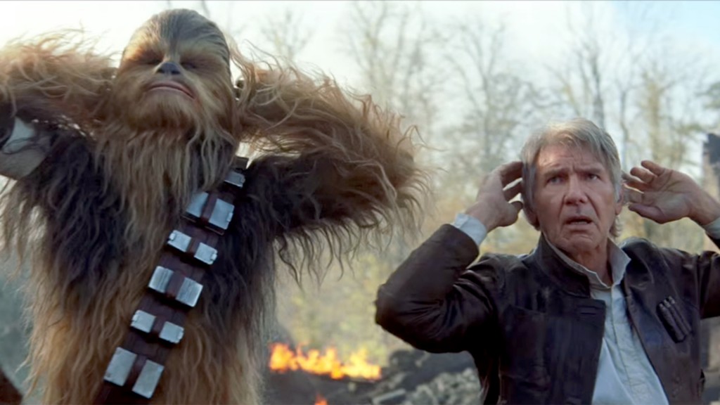 Star Wars: The Force Awakens Trailer.