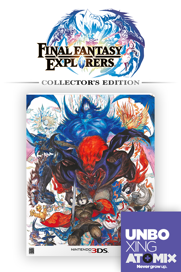 UNBOXING – FINAL FANTASY EXPLORERS COLLECTOR’S EDITION