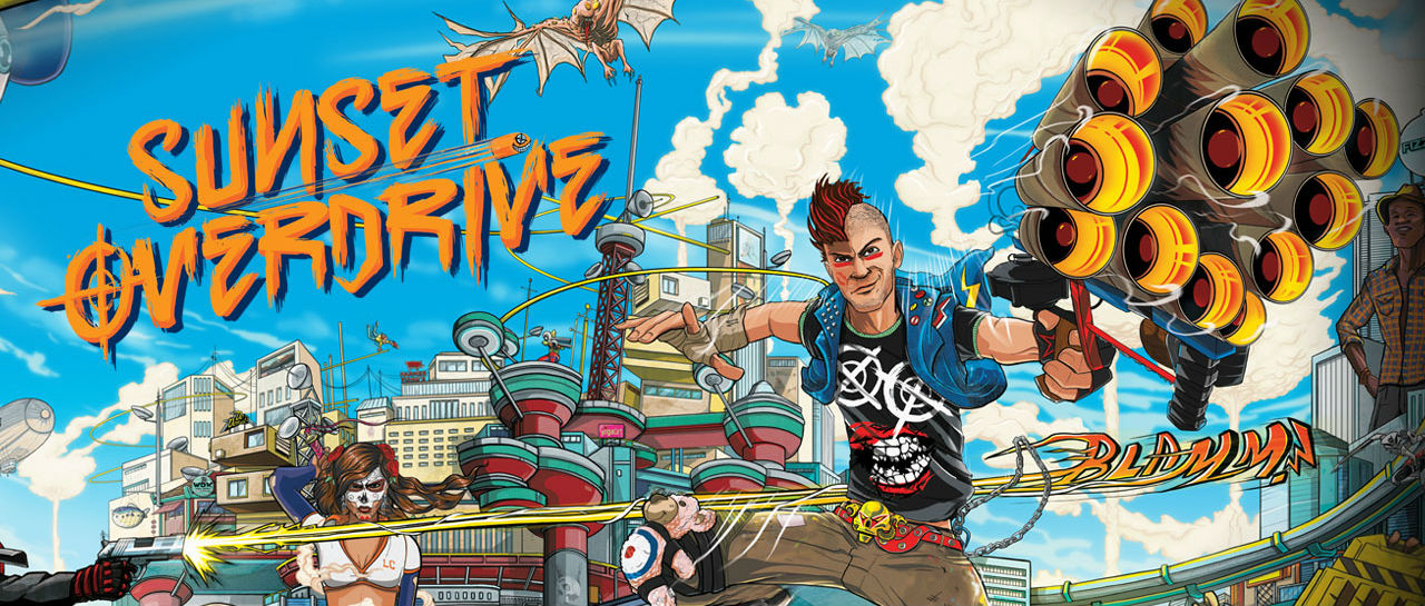 sunset overdrive games with gold