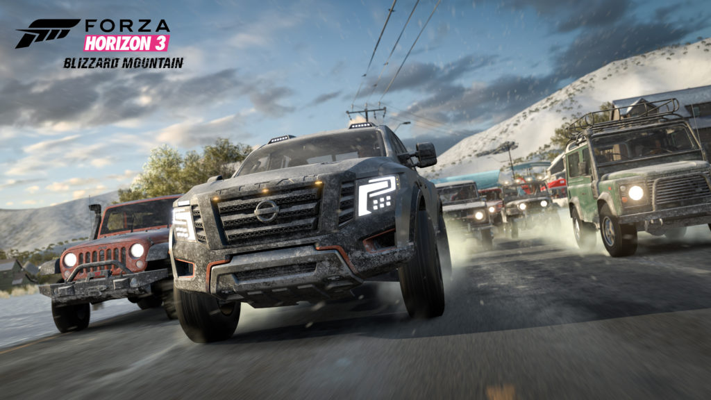 Lead Truck in Forza Horizon 3 Blizzard Mountain Expansion