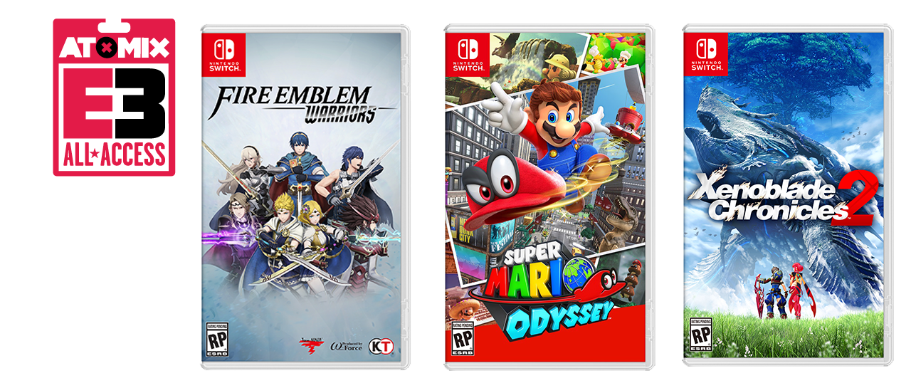 Así lucen las portadas de los próximos juegos de Nintendo | Atomix