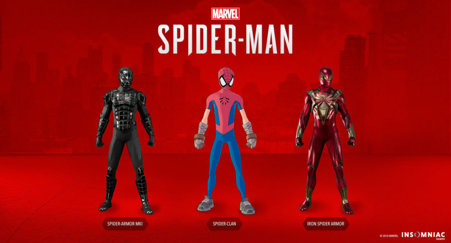 Spider suits
