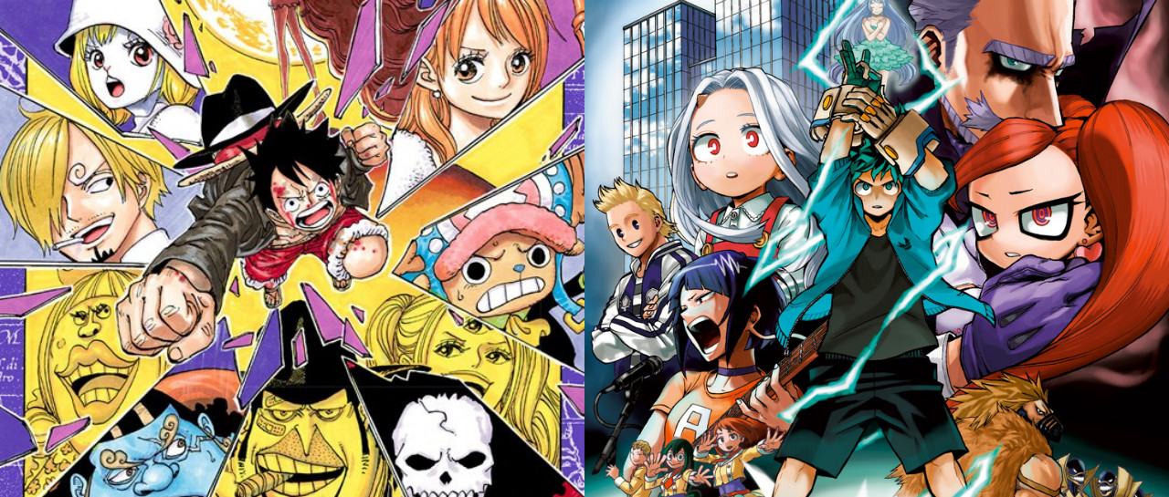 My Hero Academia, One Piece y otros animes se unen este mes a