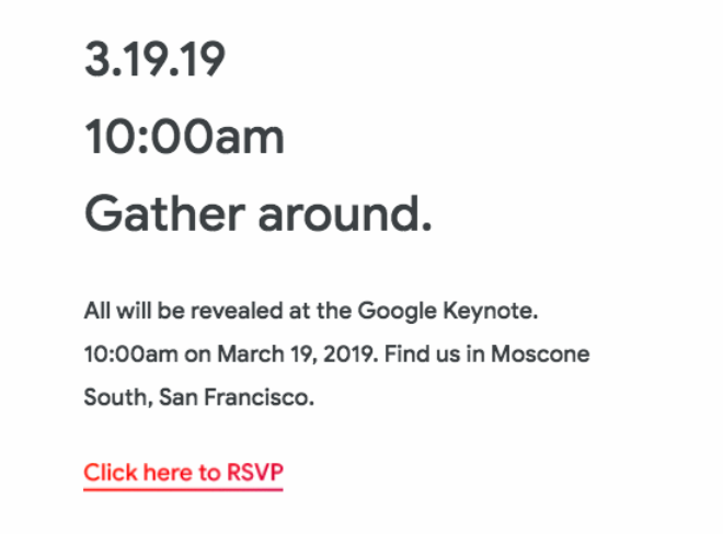 Google invitación Atomix