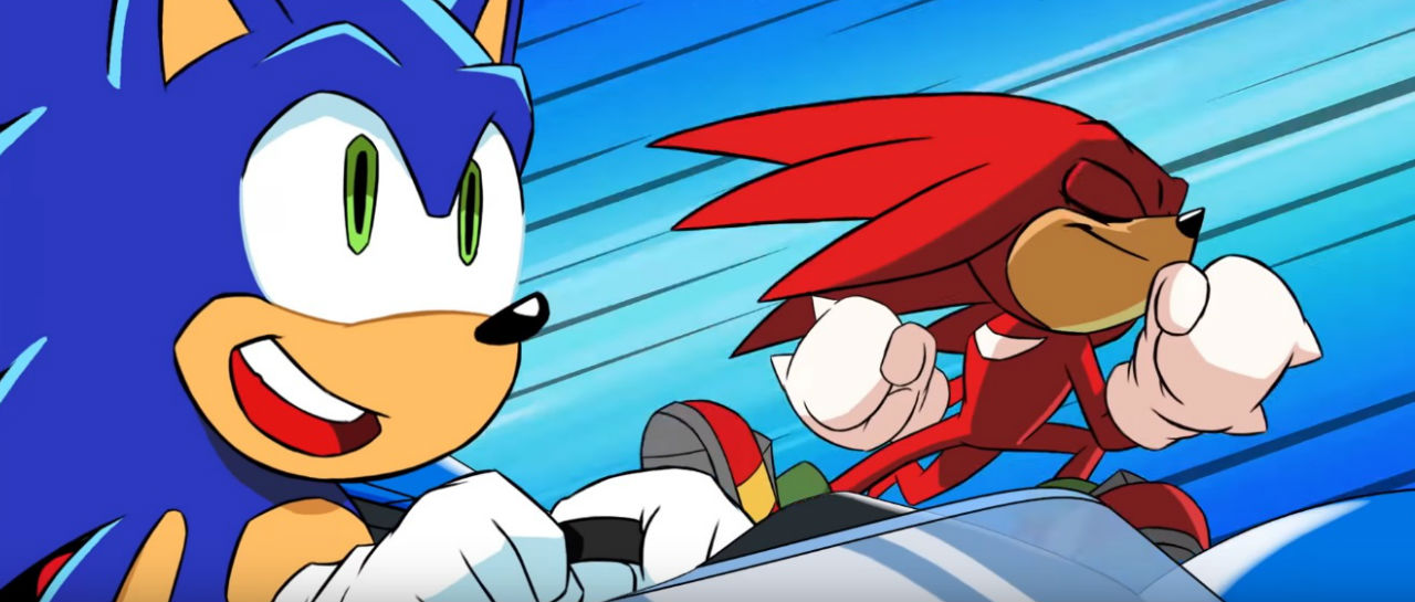 Team Sonic Racing Overdrive anime Atomix