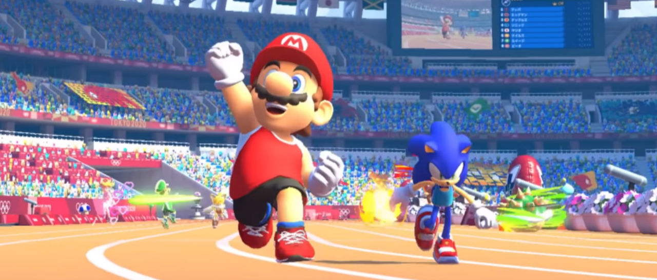 Mario y Sonic 2020 Atomix