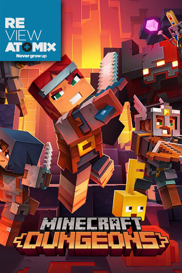 Review Minecraft Dungeons