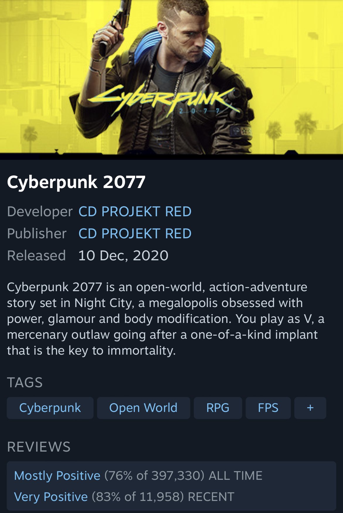 сколько стоит cyberpunk в стиме фото 9