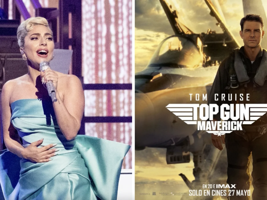 Gaga en Top Gun