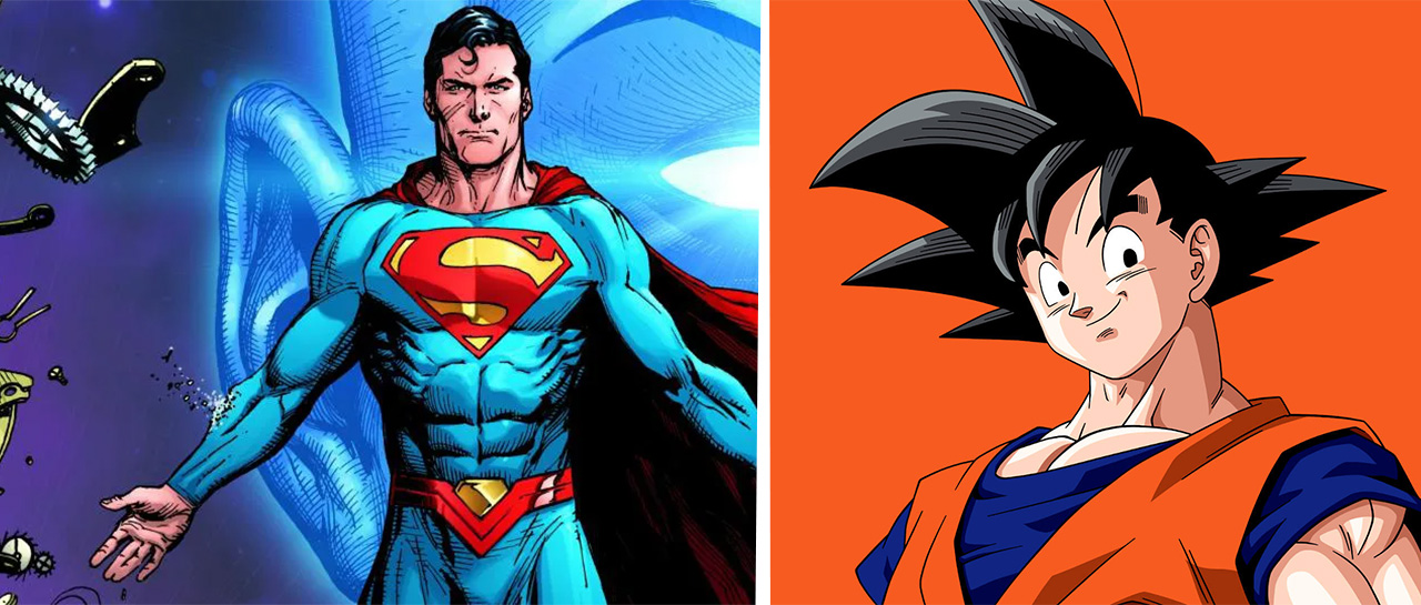 Superman y Gokú obtienen interesante crossover