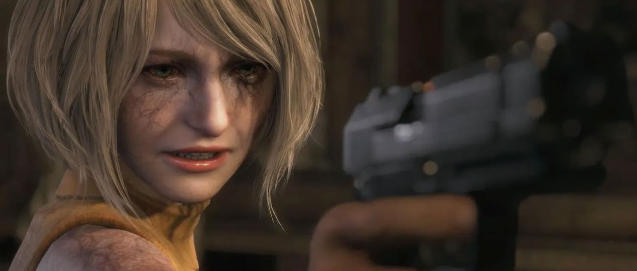 Ashley swallows obscene gamers in this remake of RE4