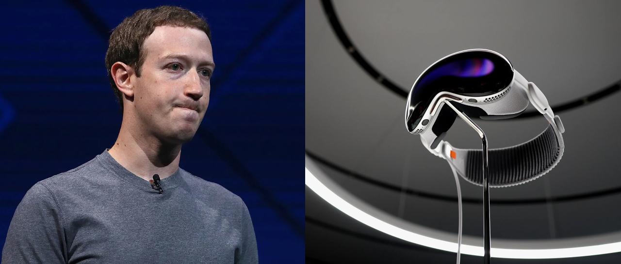 Mark Zuckerberg thinks about the Apple Vision Pro